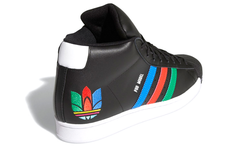 Shop Sepatu adidas Pro Model 'Hitam Merah Biru Hijau' FV9903