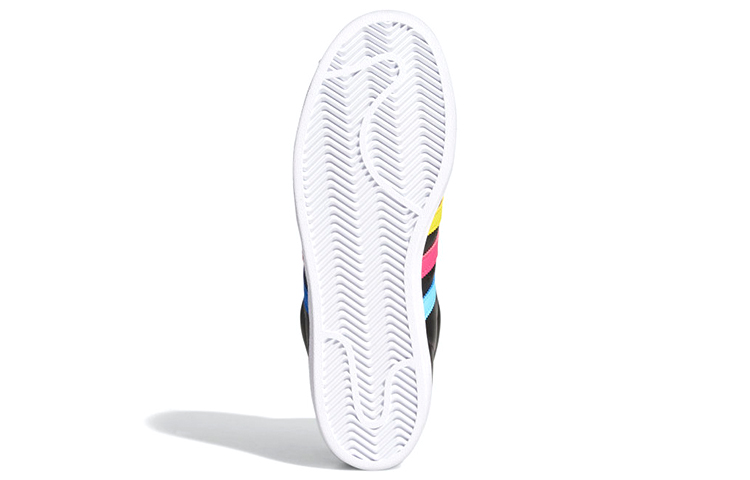 Details for Sepatu adidas Pro Model 'Hitam Merah Biru Hijau' FV9903