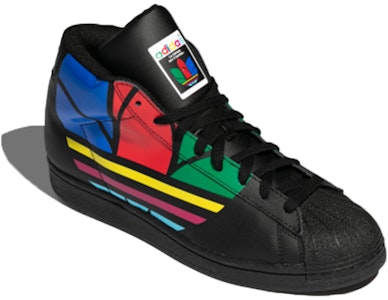 adidas Pro Model Kasut 'Hitam Pelbagai Warna' FY1550 Lookbook adidas Pro Model Kasut 'Hitam Pelbagai Warna' FY1550