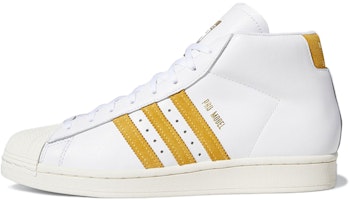 adidas originals Pro Model Adv 'White Gold Yellow' FV5925