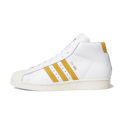 adidas originals Pro Model Adv 'White Gold Yellow'