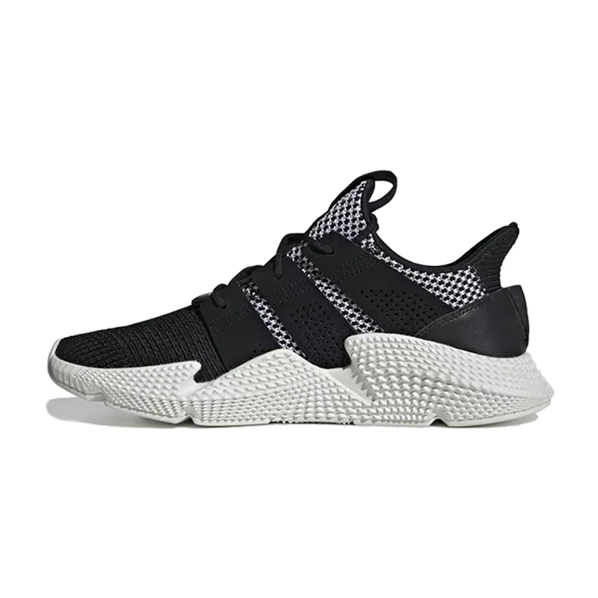 Buy adidas originals PROPHERE SHOES KNIT SHOES WITH AN AGGRESSIVE LOOK AND A RUGGED FEEL Black White CG6485 Novelship