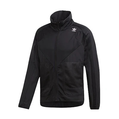 adidas Originals PT3 TT Triple Stripe Track Jacket Black Casual Sportswear ED5686
