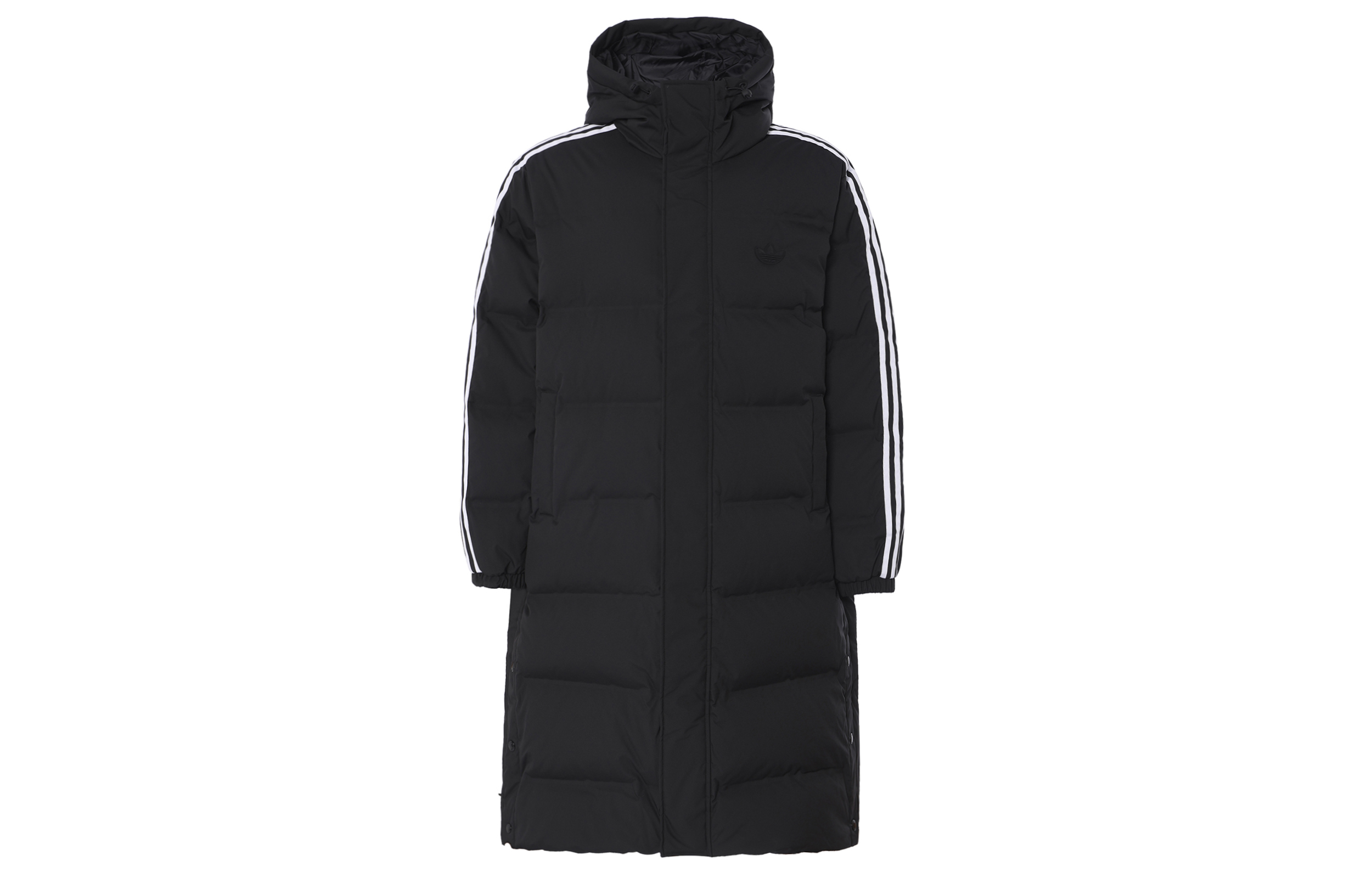 adidas Originals Puffer Jacket  Black Windproof Warm Long Sleeve. JD3749