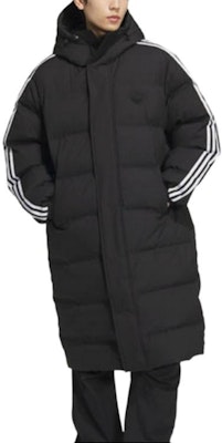 アディダス オリジナルス パファージャケット ブラック 防風 暖かい 長袖 JD3749 Shop アディダス オリジナルス パファージャケット ブラック 防風 暖かい 長袖 JD3749