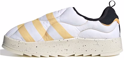 adidas Originals Puffylette 'Black White Yellow' IF4326 adidas Originals Puffylette 'Black White Yellow' IF4326
