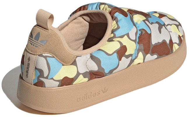 adidas originals Puffylette 'Brown Gray Blue' GX1975 Shop adidas originals Puffylette 'Brown Gray Blue' GX1975