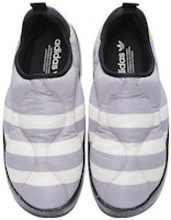 adidas Originals Puffylette "Abu Gelap/Cream/Hitam Inti" IF4327 Lookbook adidas Originals Puffylette "Abu Gelap/Cream/Hitam Inti" IF4327