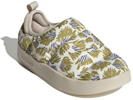 adidas Originals Puffylette 一腳蹬麵包鞋 防滑防水保暖 低幫 運動休閒鞋 男女同款 白綠 Lookbook adidas Originals Puffylette 一腳蹬麵包鞋 防滑防水保暖 低幫 運動休閒鞋 男女同款 白綠