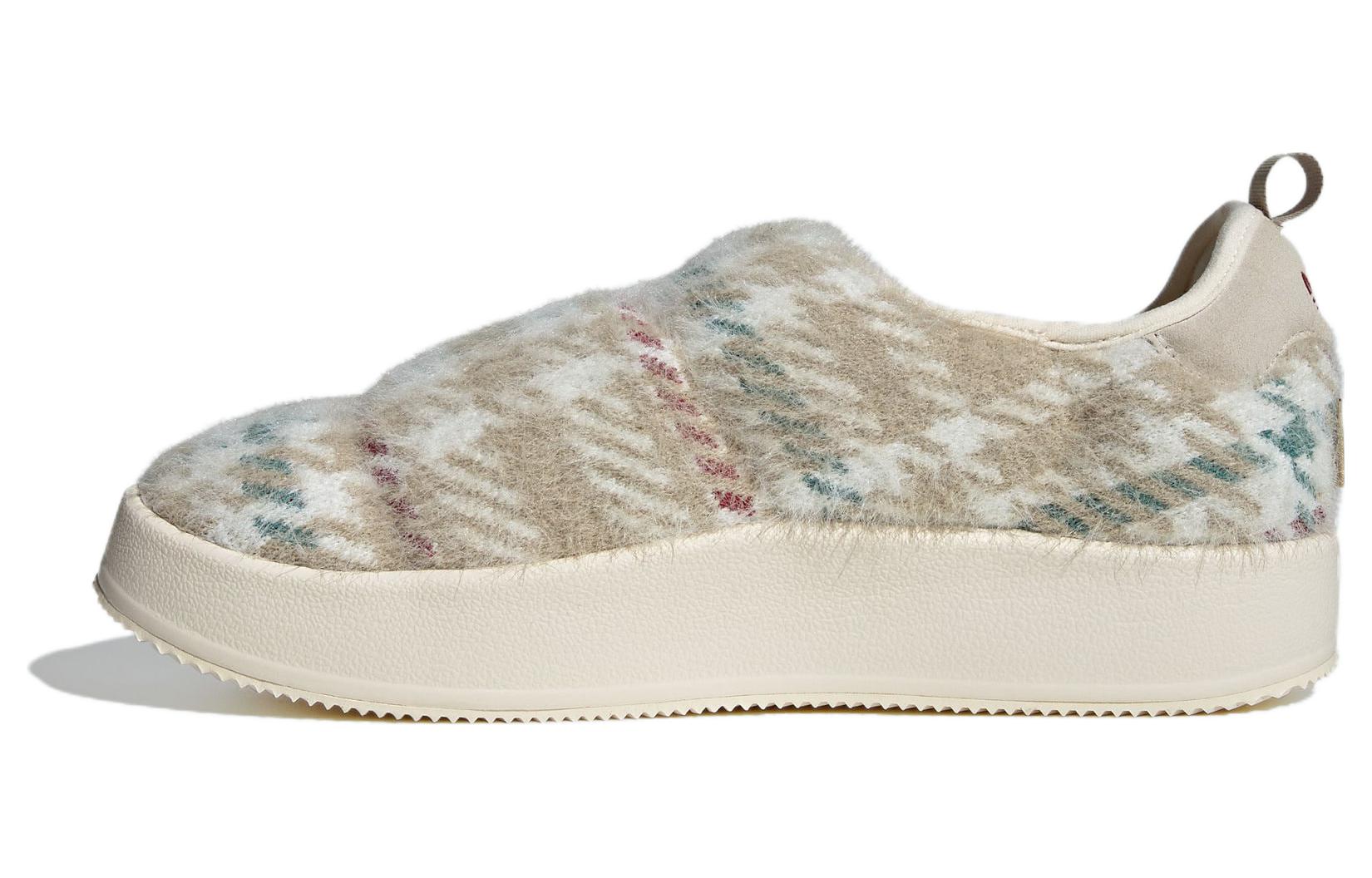 adidas Originals Puffylette Beige Casual Low-Top Breathable Shoes . ID6142