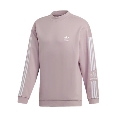 adidas Originals Pullover Sweatshirt Casual Pink Purple Gray ED6123