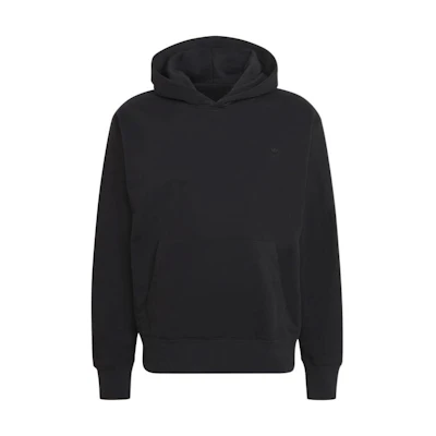 adidas Originals Pure Logo Embroidered Pullover Hoodie Black HN6934