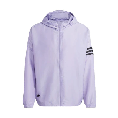 adidas Originals Purple Solid Color Full-Zip Hoodie Jacket HR8692