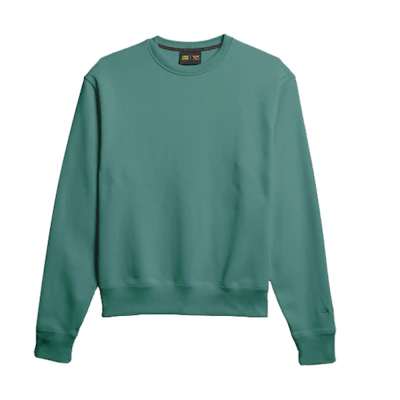 adidas Originals Pw Basics Crewneck Sweatshirt Green Unisex Casual Wear GM1969
