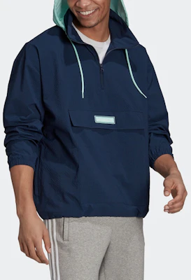 adidas Originals 海軍藍四分拉鍊連帽外套 休閒運動服 HB1821 Purchase adidas Originals 海軍藍四分拉鍊連帽外套 休閒運動服 HB1821