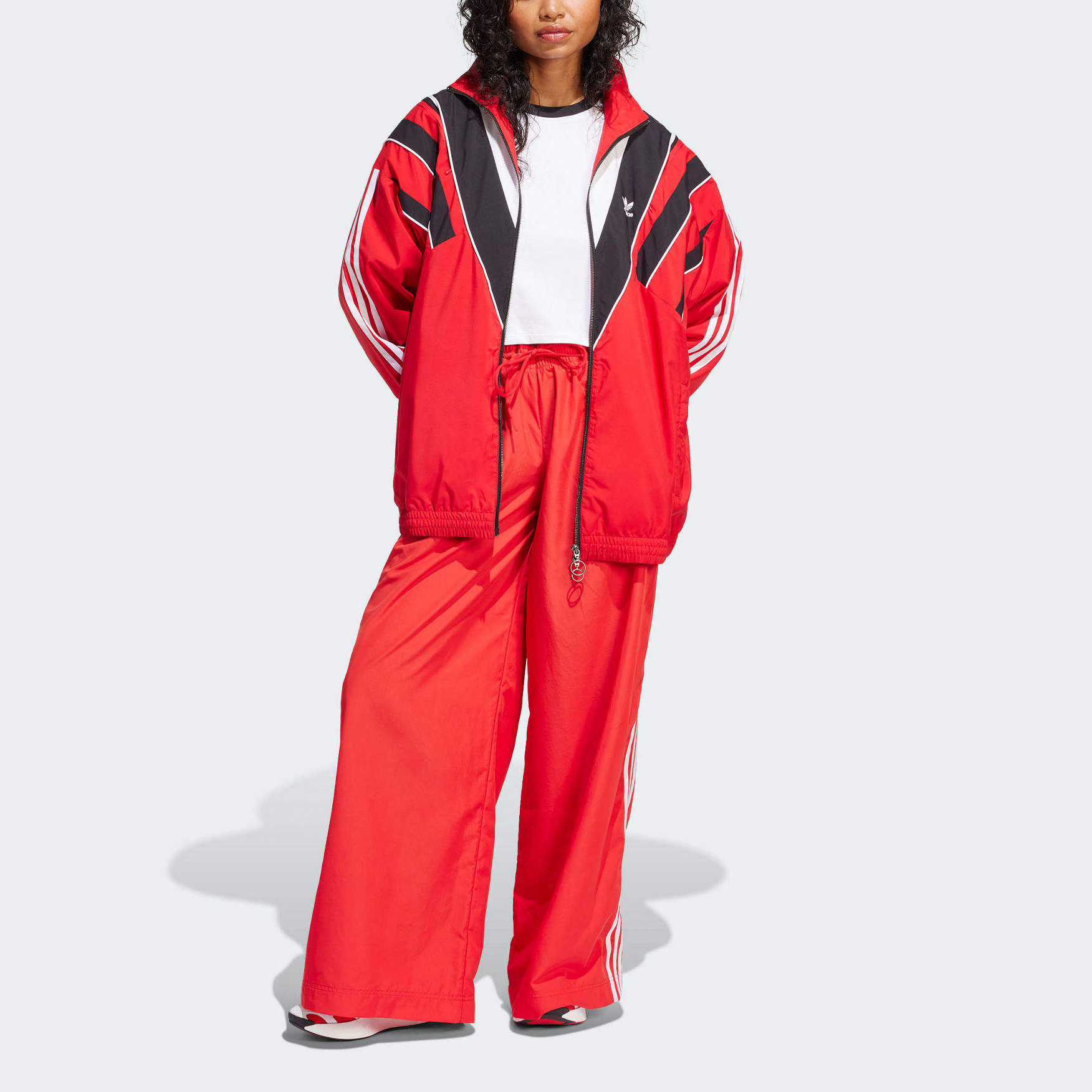 Purchase adidas Originals Rasant Track Top Retro Merah Jaket Unisex Anti Angin dan Bernapas JW9741