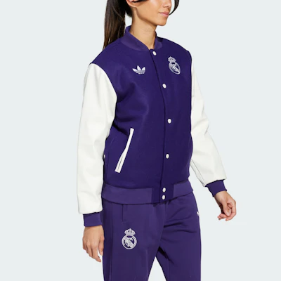 阿迪达斯Real Madrid FW24春节飞行夹克紫色 - 休闲风格 JF2587 Purchase 阿迪达斯Real Madrid FW24春节飞行夹克紫色 - 休闲风格 JF2587
