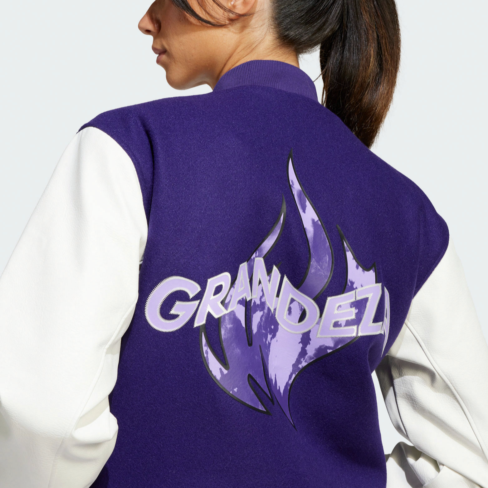 Details for 阿迪达斯Real Madrid FW24春节飞行夹克紫色 - 休闲风格 JF2587