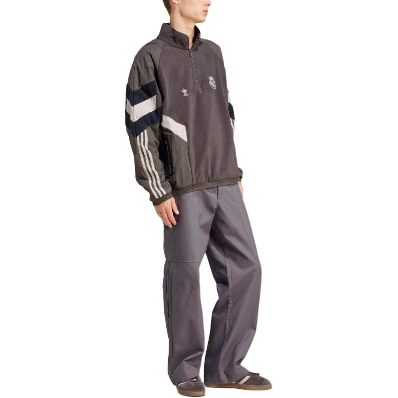 Purchase adidas Originals 皇家馬德里系列套頭衫運動衫 碳灰色 IM7464