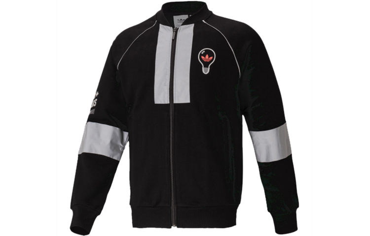 adidas Originals Reflective Panel Flight Jacket Black FT5855