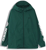 adidas Originals Regen Windbreaker Green Hooded Jacket Autumn Style GE1348 adidas Originals Regen Windbreaker Green Hooded Jacket Autumn Style GE1348