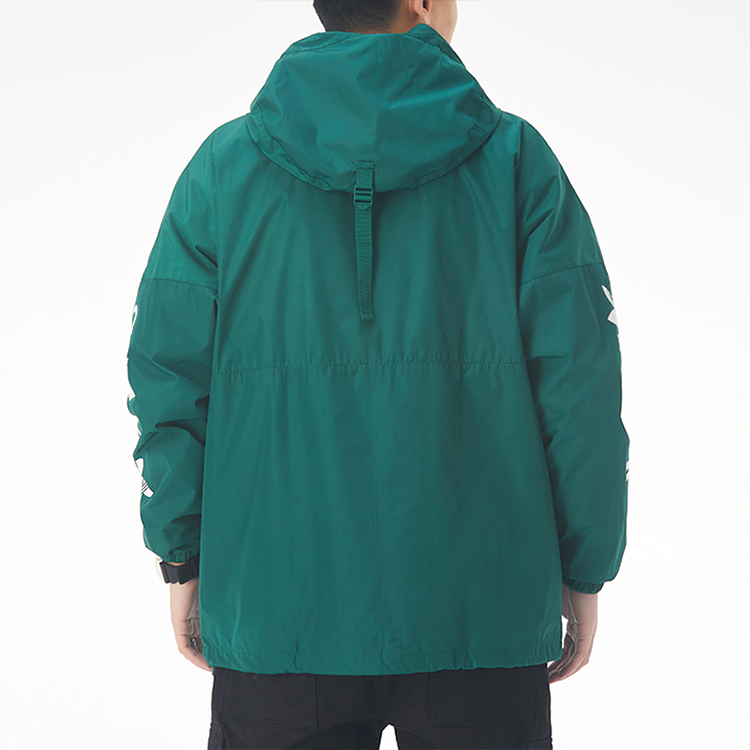 Purchase アディダス オリジナルス リーゲン ウィンドブレーカー グリーン フーディ ジャケット 秋スタイル GE1348