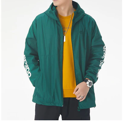 アディダス オリジナルス リーゲン ウィンドブレーカー グリーン フーディ ジャケット 秋スタイル GE1348 Sizing アディダス オリジナルス リーゲン ウィンドブレーカー グリーン フーディ ジャケット 秋スタイル GE1348