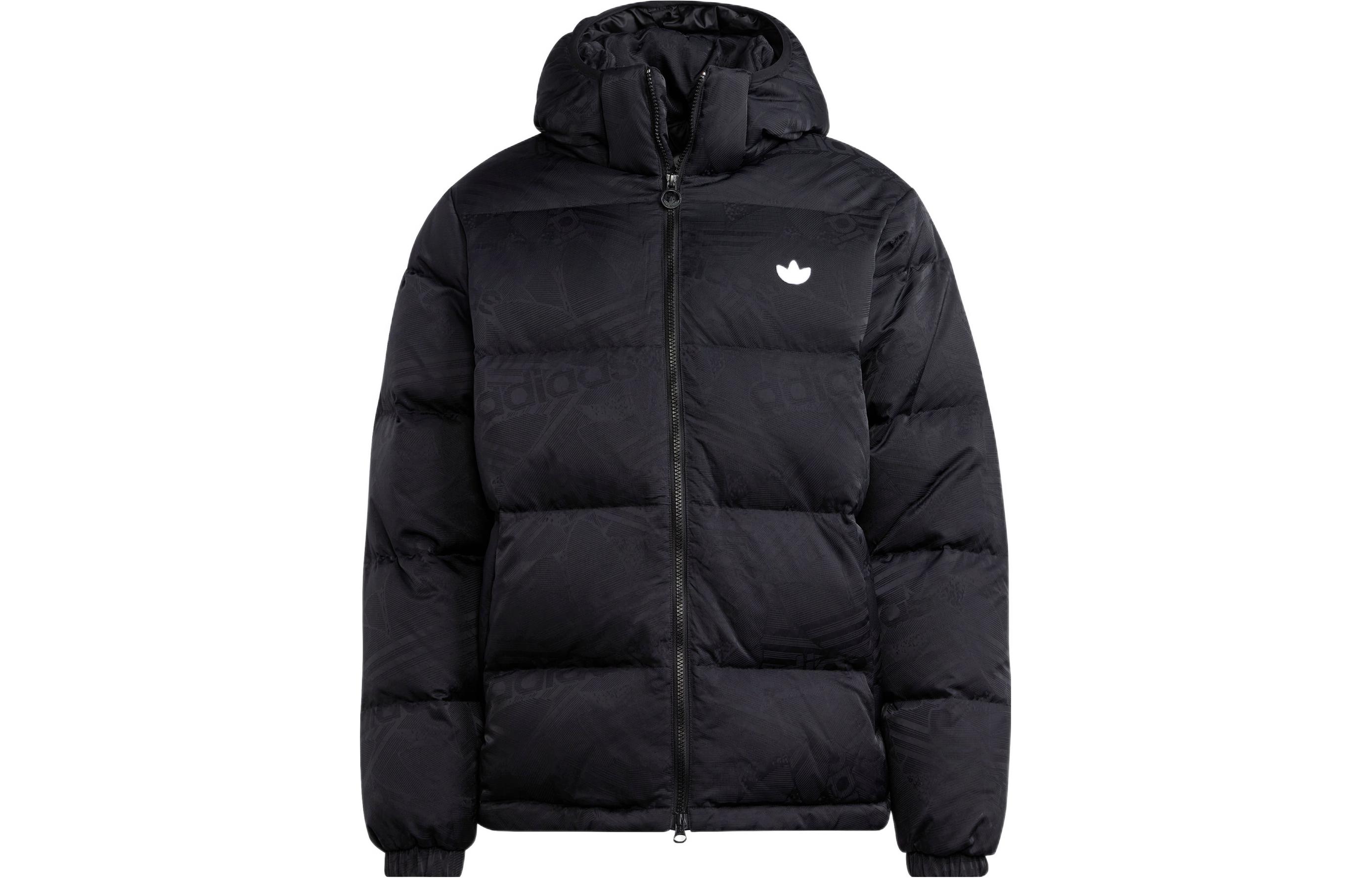 Order adidas Originals REKIVE Down Puffer Jacket Black  Casual Hooded Coat. HL9218