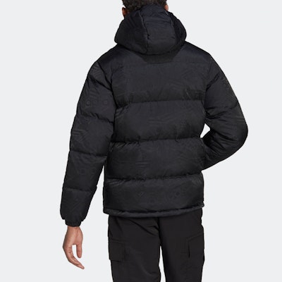 adidas Originals REKIVE Down Puffer Jacket Black Casual Hooded Coat. HL9218 Shop adidas Originals REKIVE Down Puffer Jacket Black Casual Hooded Coat. HL9218