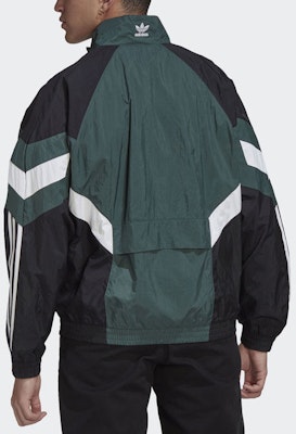 adidas Originals REKIVE 復古綠色印花Logo運動外套。 HK7321 Shop adidas Originals REKIVE 復古綠色印花Logo運動外套。 HK7321