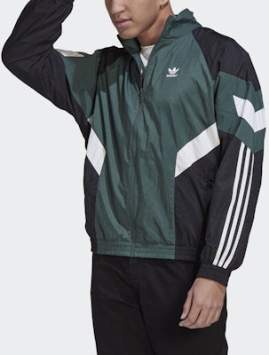 adidas Originals REKIVE 復古綠色印花Logo運動外套。 HK7321 Purchase adidas Originals REKIVE 復古綠色印花Logo運動外套。 HK7321