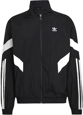 adidas Originals REKIVE Track Jacket Black - Colorblock Zip-Up Logo Design HK7322 Order adidas Originals REKIVE Track Jacket Black - Colorblock Zip-Up Logo Design HK7322
