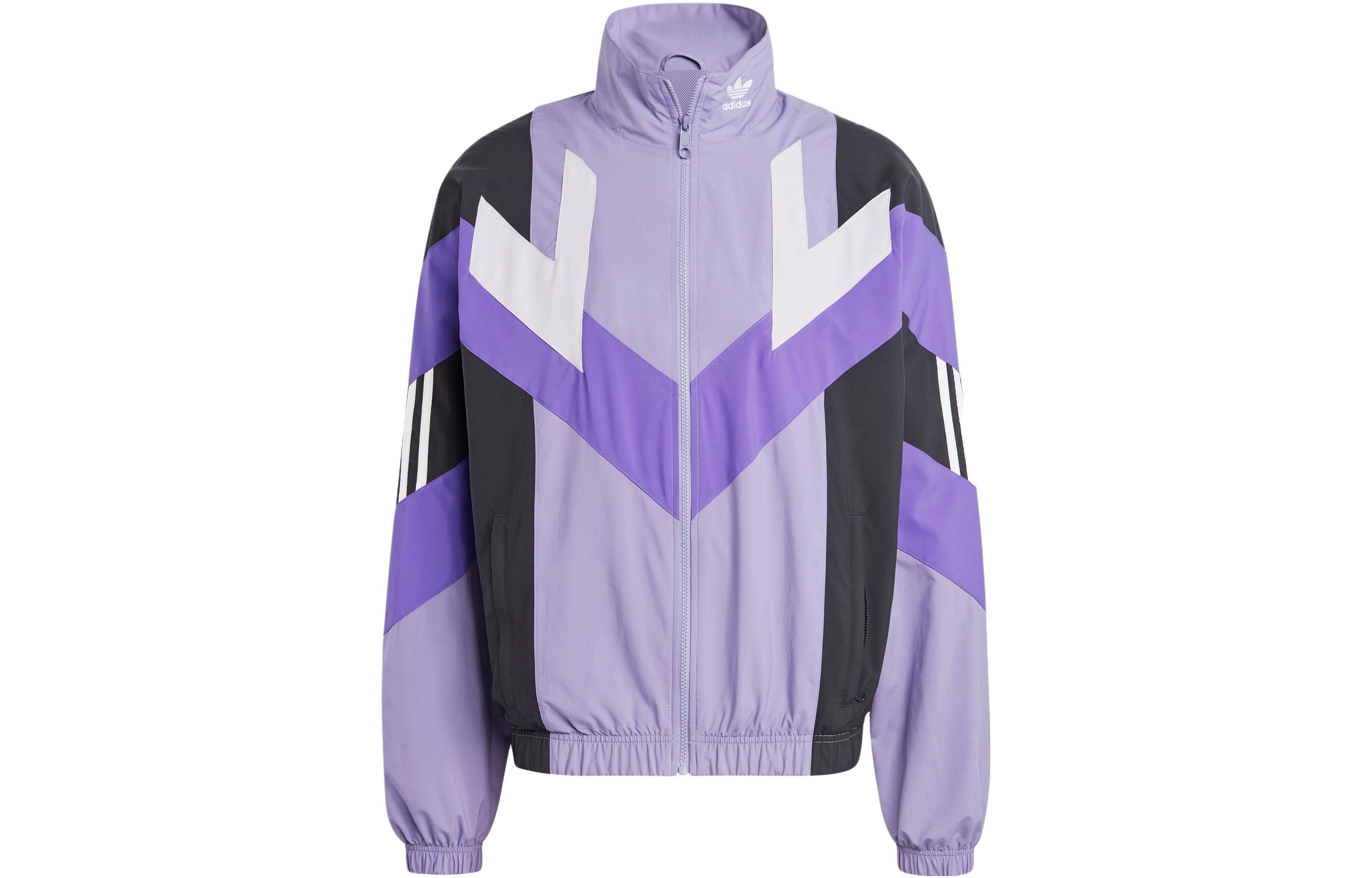 Buy adidas Originals REKIVE Woven Retro Track Jacket Magic Lilac - Colorblock Design IC6005