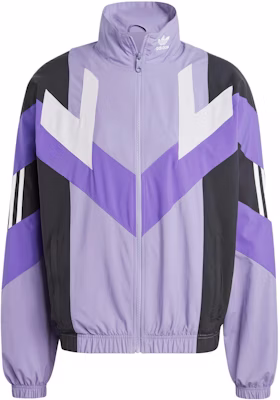 adidas Originals REKIVE Woven Retro Track Jacket Magic Lilac - Colorblock Design IC6005 Buy adidas Originals REKIVE Woven Retro Track Jacket Magic Lilac - Colorblock Design IC6005