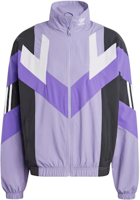 adidas Originals REKIVE Woven Retro Track Jacket Magic Lilac - Colorblock Design IC6005 Order adidas Originals REKIVE Woven Retro Track Jacket Magic Lilac - Colorblock Design IC6005