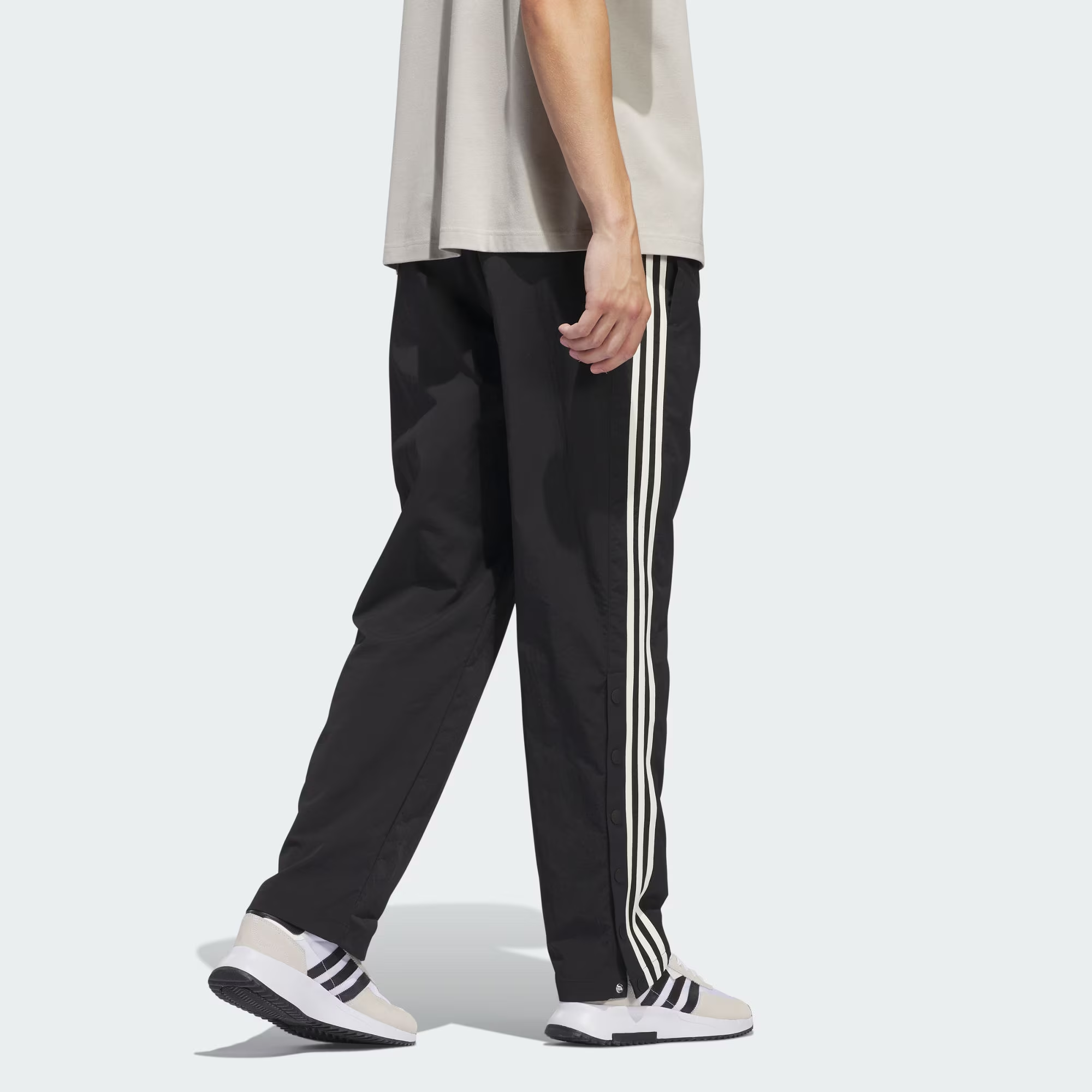 Shop adidas Originals Retro Basketball Knit Pants Black男女款 IM9648