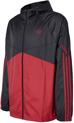 adidas Originals Retro Colorblock Hoodie Jacket Men Victory Red H13910 Buy adidas Originals Retro Colorblock Hoodie Jacket Men Victory Red H13910