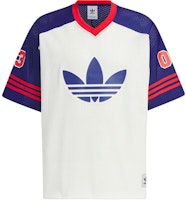 adidas Originals Retro Colorblock Logo Print Casual Striped T-Shirt Blue White Unisex JC6801-1 adidas Originals Retro Colorblock Logo Print Casual Striped T-Shirt Blue White Unisex JC6801-1