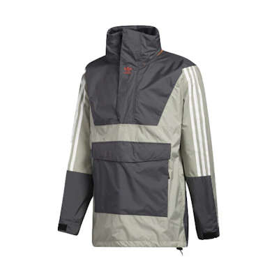 adidas Originals Retro Colorblock Striped Track Jacket Men’s Light Gray FJ7501
