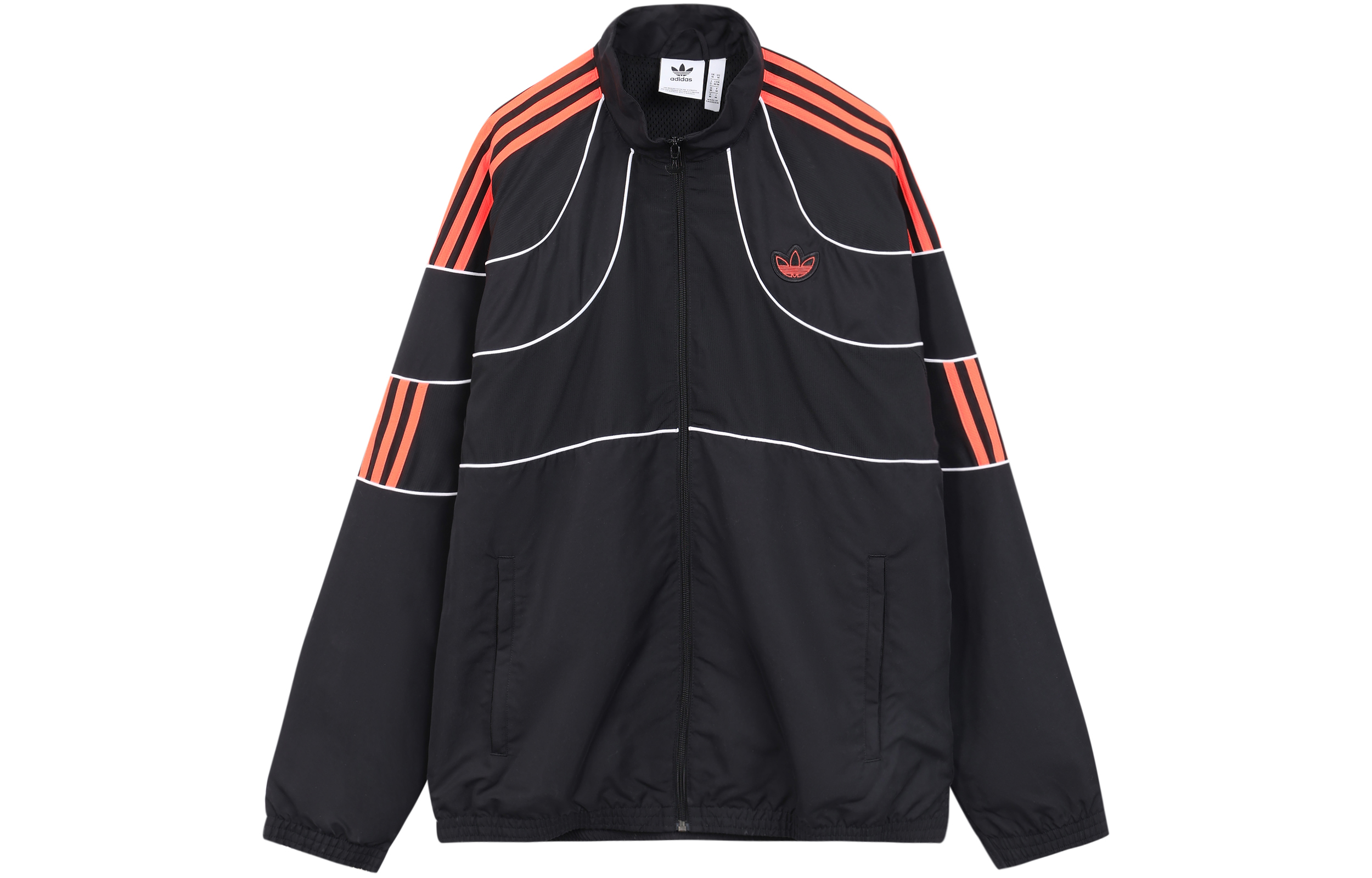 adidas Originals Retro Colorblock Track Jacket Black FM3911