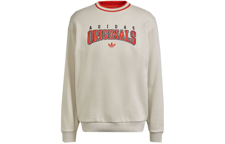 adidas Originals Retro Crewneck Sweatshirt Off-White HF9225