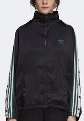 adidas Originals Jaket Longgar Logo Retro Hitam Uniseks DH4600 Shop adidas Originals Jaket Longgar Logo Retro Hitam Uniseks DH4600