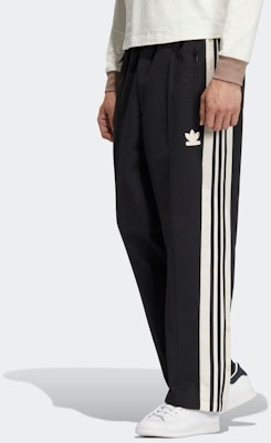 adidas Originals Retro Logo Embroidered Stripe Casual Track Pants Black Mens. HY7225 Details for adidas Originals Retro Logo Embroidered Stripe Casual Track Pants Black Mens. HY7225
