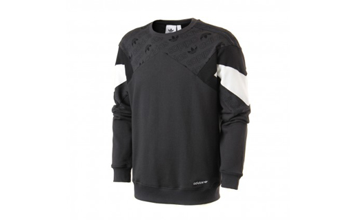 adidas Originals Retro Patchwork Sweatshirt Crewneck - Grey CW5164