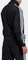 adidas Originals 復古條紋刺繡LOGO運動外套 黑色 男女款 国际版 HS2628 Shop adidas Originals 復古條紋刺繡LOGO運動外套 黑色 男女款 国际版 HS2628
