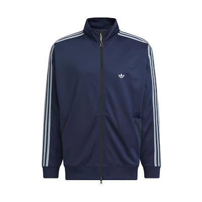 adidas Originals Retro Striped Full-Zip Track Jacket Night Navy Unisex IK9149