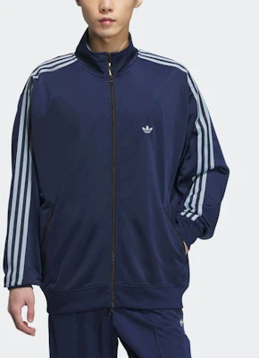 Chaqueta adidas Originals Retro Rayas Cremallera Azul Marino Unisex IK9149 Lookbook Chaqueta adidas Originals Retro Rayas Cremallera Azul Marino Unisex IK9149