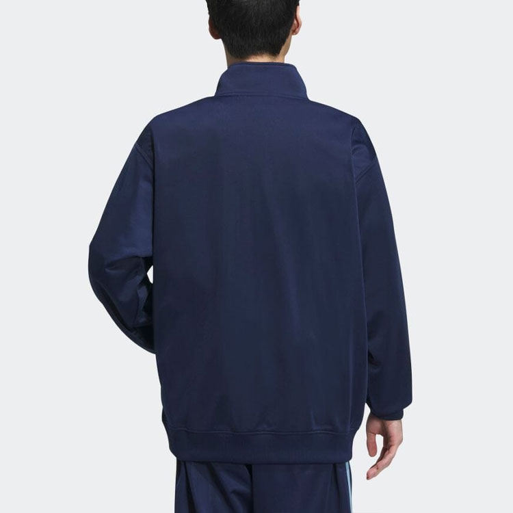 Details for Chaqueta adidas Originals Retro Rayas Cremallera Azul Marino Unisex IK9149