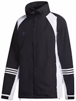 adidas Originals Retro Track Jacket Black with Stripes and Colorblock Design FJ7488 adidas Originals Retro Track Jacket Black with Stripes and Colorblock Design FJ7488