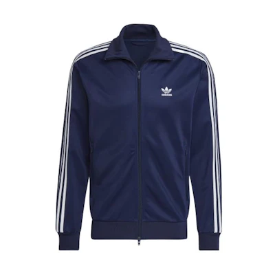 adidas Originals Retro Track Jacket with Logo Stripe Deep Navy HK7364